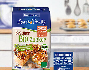 Brauner Bio-Zucker
