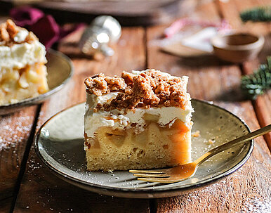 Bratapfelkuchen Bratapfelkuchen
