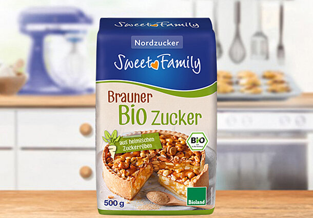 Brauner Bio-Zucker