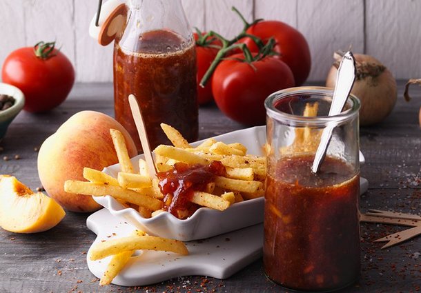 Tomaten-Pfirsich-Ketchup (Rezepte)