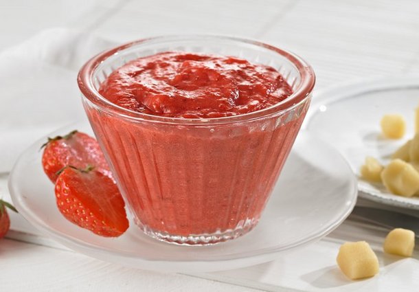 Erdbeer-Marzipan-Fruchtaufstrich (Rezept)